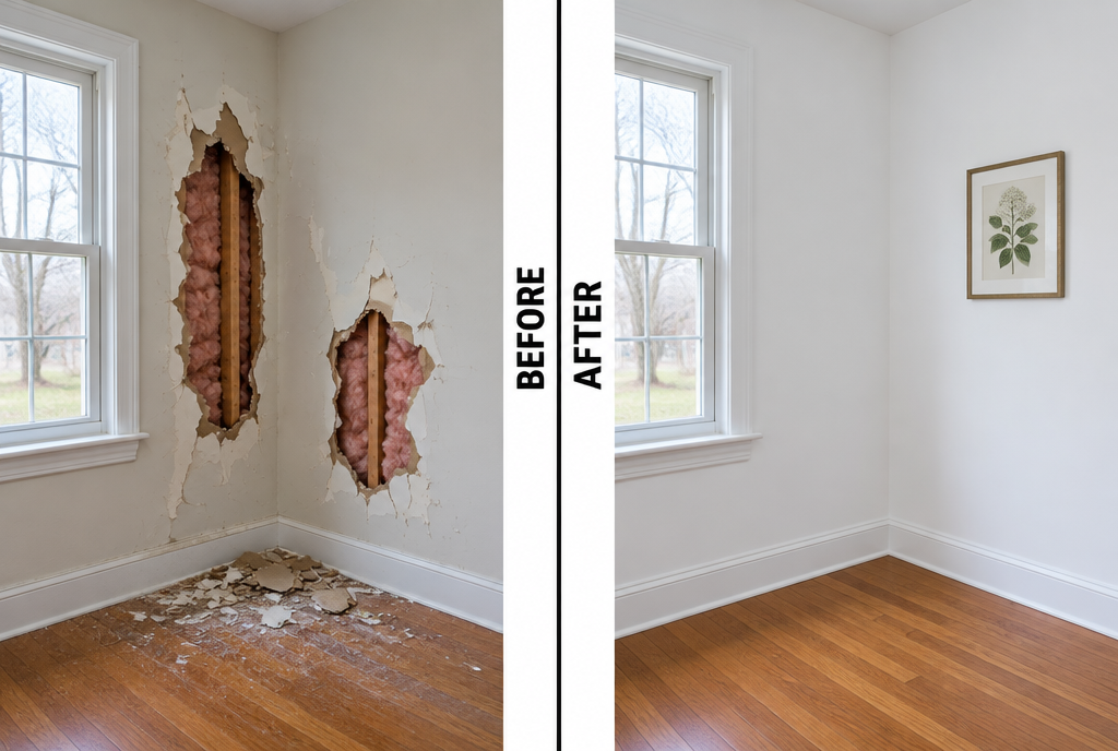 Drywall repair & paint, Danbury