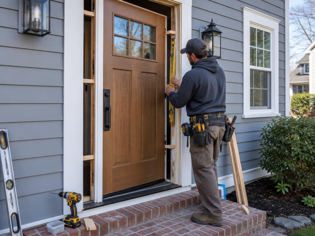 Entry Door Installation, Havasi Handyman